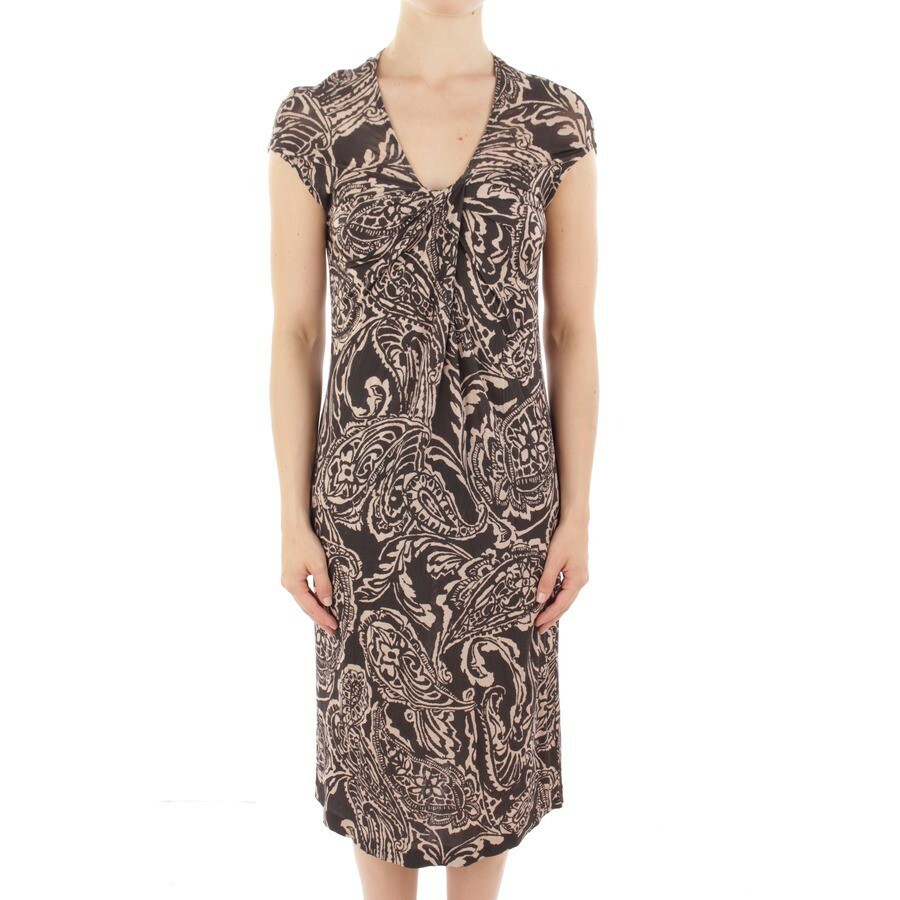 Etro Vestito Tgl De 36 It 42 Beige Nero Etro Vestito Tgl De 36 It 42 Beige Nero