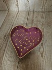 Heart Shaped Dish Jewelry Candy Trinkets "Pretty Lil Things"