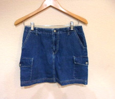 Gap Denim Skirt -Medium Wash- Pockets- Size 4