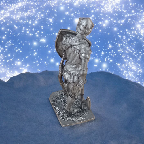 Tin Figurine Soldier Model 1:32 54 mm The king of France John II Kind 1356 year - Photo 6/10