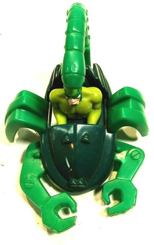 Vintage Lot of 7 90s Marvel & DC Car Spiderman Cat Woman Scorpion HobGoblin, - Picture 6 of 12