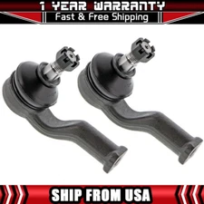 2X MEVOTECH Steering Tie Rod Ends FRONT OUTER for 1990-05 MAZDA MIATA