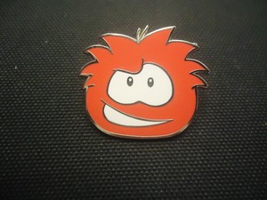 Disney Club Penguin Puffles Booster Red Puffle Pin Ebay