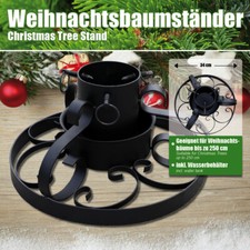 Weihnachtsbaumständer Christbaumständer Tannenbaumständer Klassik schwarz