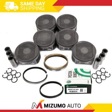 Pistons w/ Rings fit 05-12 Nissan Xterra Frontier Suzuki 4.0 DOHC VQ40DE