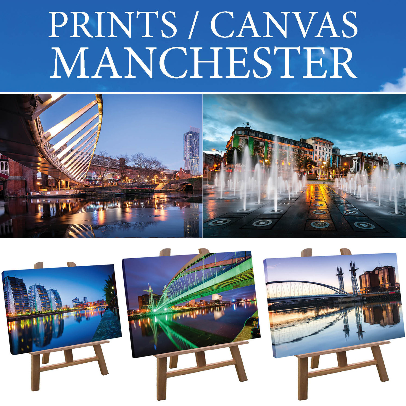 MANCHESTER PRINTS AND POSTERS UPTO A0 SIZE, FRAMES AVAILABLE | eBay