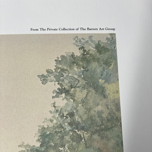 Paul Sawyier Kentucky Artist Limited Edition Print Days Gone By Numbered 1987 - Picture 6 of 8
