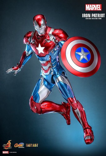 Hot Toys 1:6 Iron Patriot Comics Version - CMS021D68 - Box Damage
