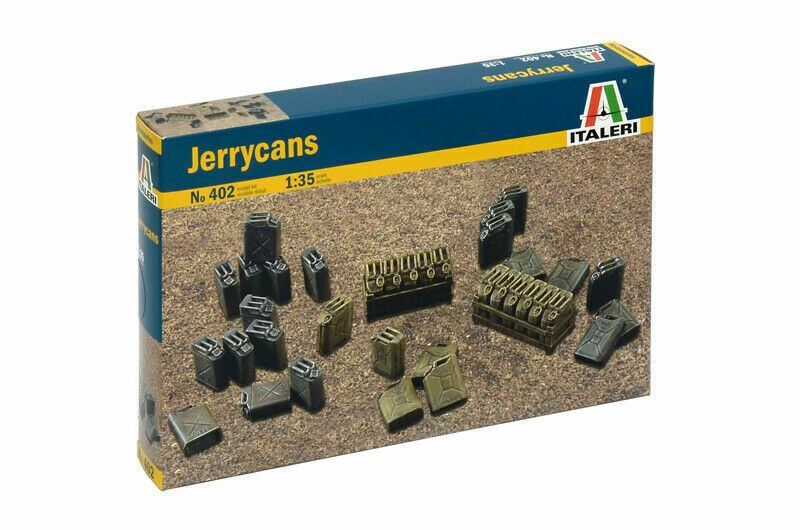 ITALERI 402 Jerry Cans 1:35 Accessories Model Kit