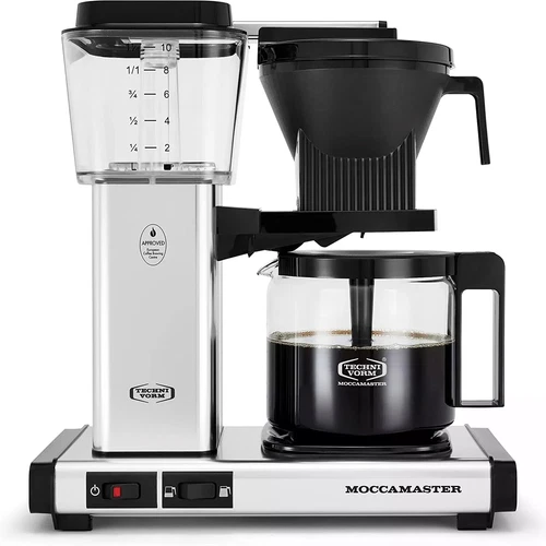 Moccamaster KBGV Select Polished Silver 10-Cup Coffee Maker