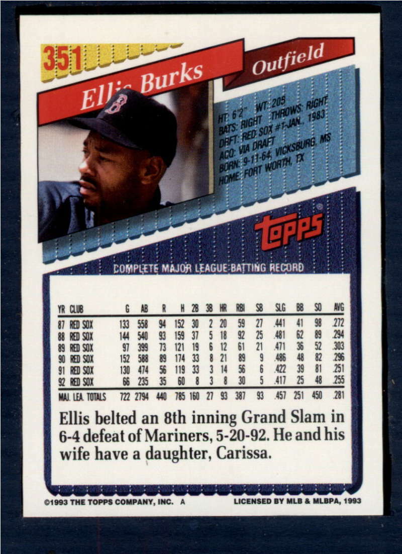 メジャーリーグ　カード　Ellis Burks s-l400.jpg