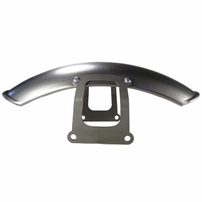 Stahl Front Fender kurz gebördelt mit Halter für XVS Classic 650 1100 Bobber - Bild 3 von 4