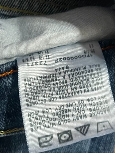 Wrangler Jeans, Boy's Size 7, Blue, Denim, Straight Leg, Pockets, Medium Wash - Picture 9 of 10