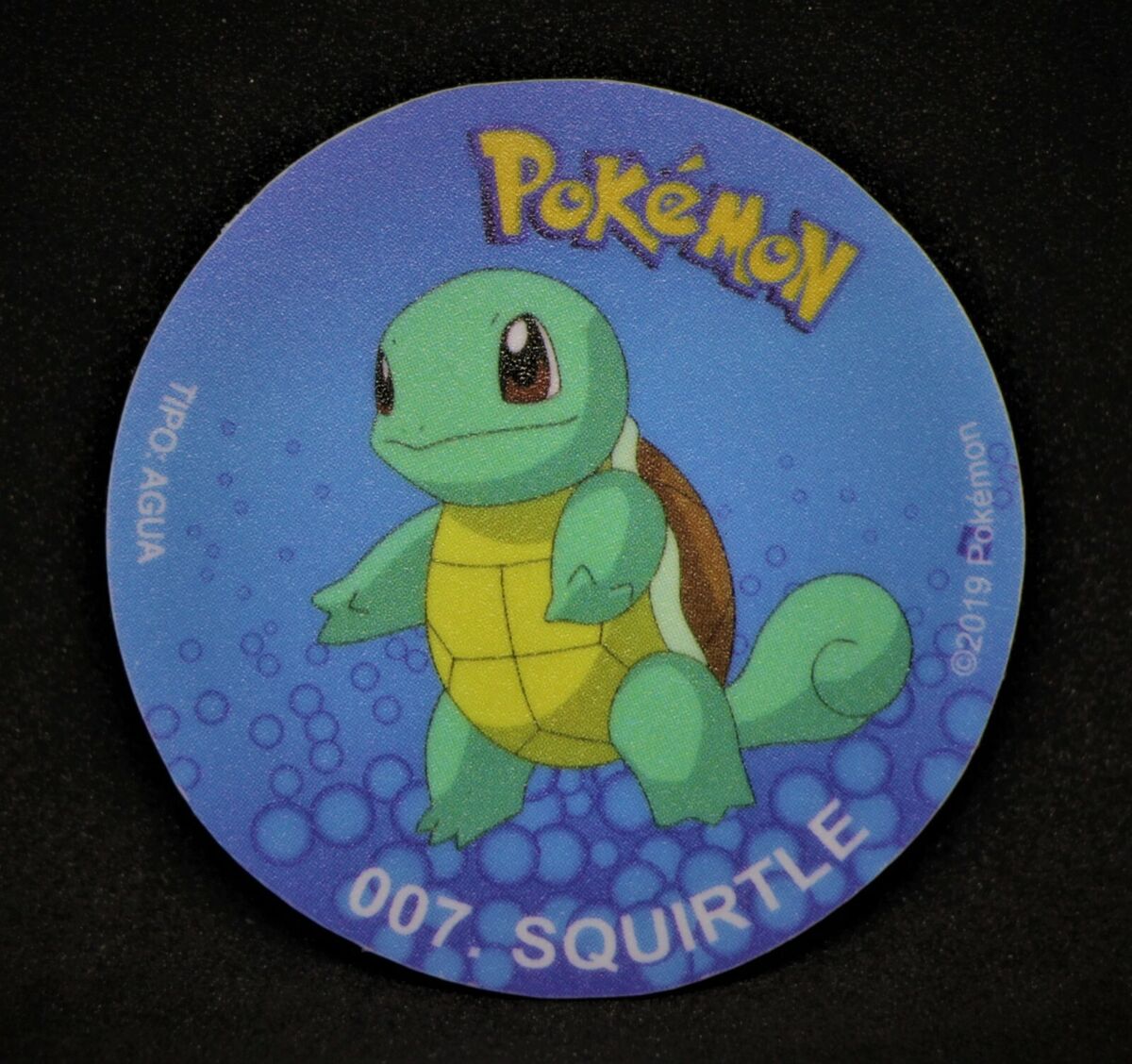 TAZO POKEMON DKV #489 PHIONE 2019 Sinnoh PERU South America Pogs