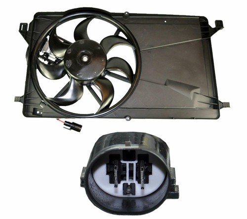 Radiator Cooling Fan With Motor FOR Mazda 3 Series BK Z60215025A Z60215025B - Picture 7 of 9