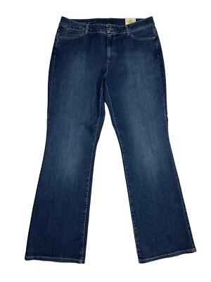 Talbots Five Pocket Boot Cut Curvy Women’s Jeans Size 16 33