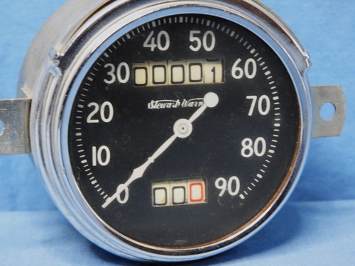 Rare! Vintage Original NOS 1932 Ford Stewart Warner Speedometer SW - Picture 3 of 5