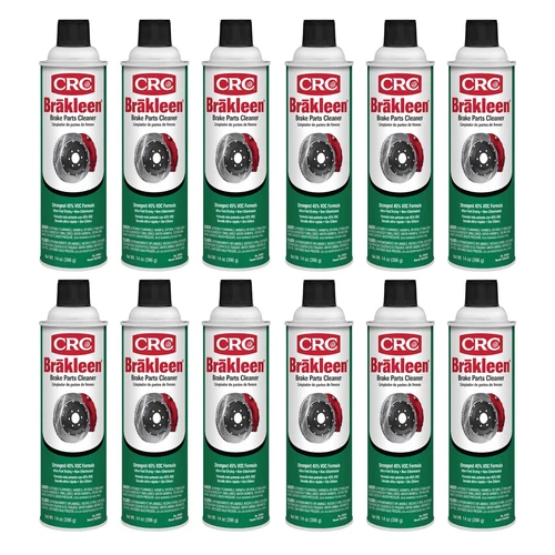 	CRC 05084-12PK Brakleen Non-Chlorinated Brake Parts Cleaner - 14 oz.	