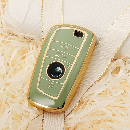TPU Car Remote Key Case Cover Fob Holder Shell For BMW 1 3 5 7 X1 X3 X4 X5 F10 - Picture 5 of 24