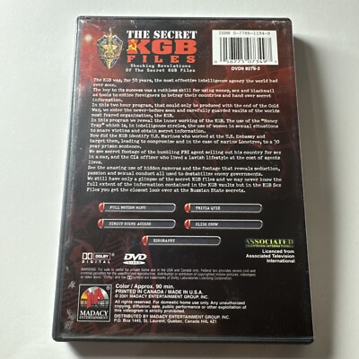 【全巻セット】 KGB シークレット・ ファイルズ DVD6枚 The Secret KGB Sex Files DVD Roger Moore 56775073497| eBay