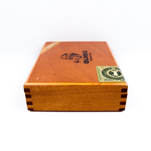 "Lotto di 5 scatole sigari legno vuoto Olmec DB Corona 8"" x 6"" x 2" - Foto 8 di 13