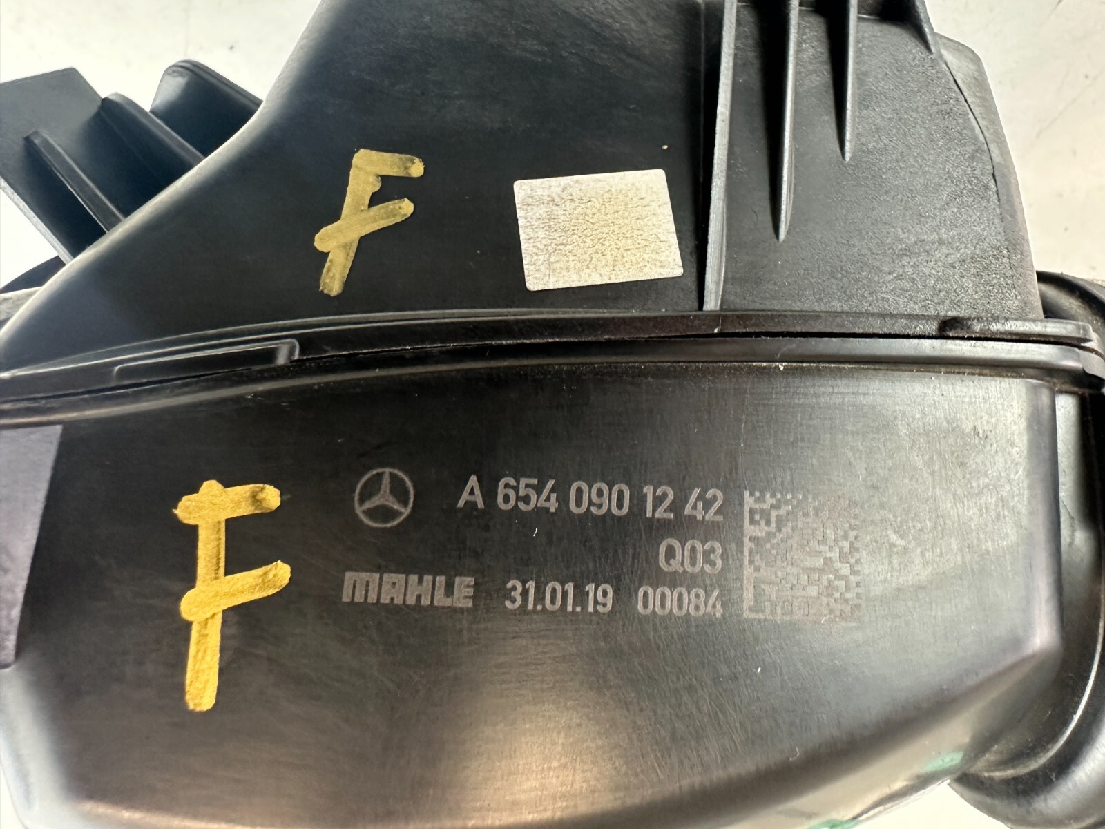 2019 MERCEDES E Class W213 Charge Air Intake Pipe Hose A6540901242 