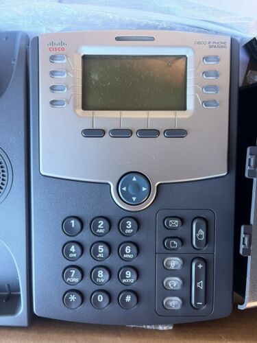 Cisco Model SPA508G 4 Line VOIP Phone - Picture 2 of 4