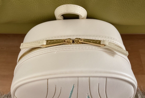 NUEVO CON ETIQUETAS Loungefly Disney La Bella y Bestia Salón Diseño de boceto Mini Mochila Nueva - Imagen 6 de 7