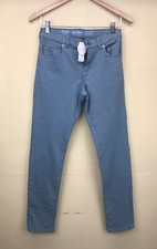 Gymboree Girls Pastel Blue Skinny Pants Adjustable Waist Size 14 NEW NWT