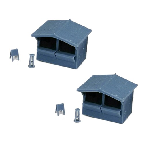 Outland Models Paisaje Ferroviario Festival Stand Set 1 Cara Estilo 1:64 - Imagen 1 de 2