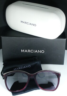 Marciano Brown Sunglasses
Style: GM0745
With hard case
Like NEW Marciano By Guess GM0745 52F Brown Cat Eye Plastic  main image 2