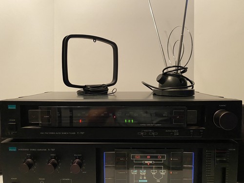 Sansui AM/FM Stereo Tuner Model T-707 - Picture 3 of 6