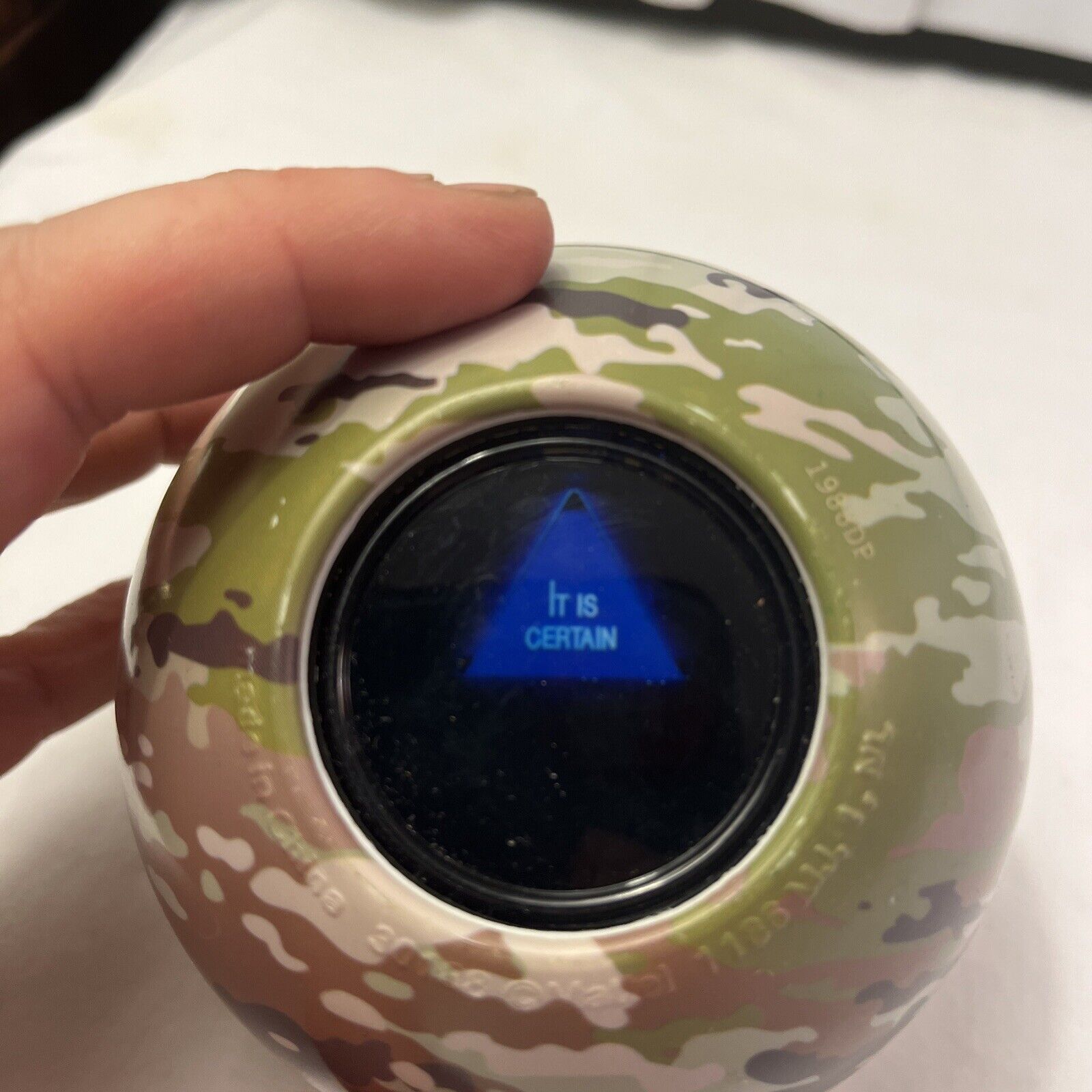 Magic 8 Ball Classic Fortune-Telling Novelty Toy, Camouflage