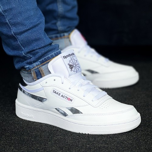 Reebok Club C 85 Men’s Athletic Shoe Sneaker White #0441 - Picture 18 of 23