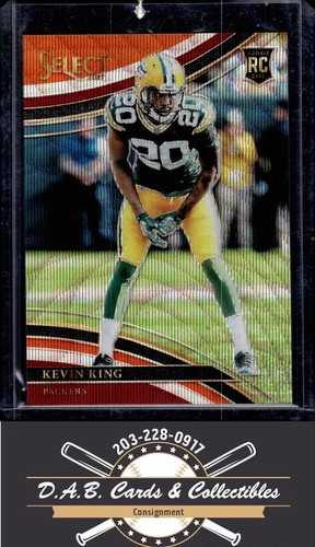 2017 Panini Select #257 Kevin King Tri-Color Rookie #/99 Green Bay Packers P04 - 第 1/2 張圖片