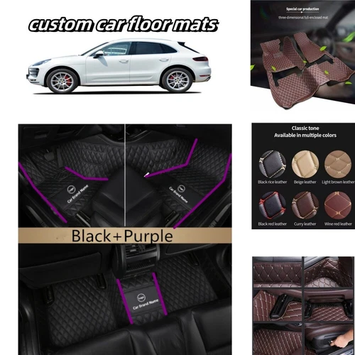 For Bentley All Models Car Floor Mats Luxury Auto Carpets Waterproof Set Custom - Picture 19 of 37