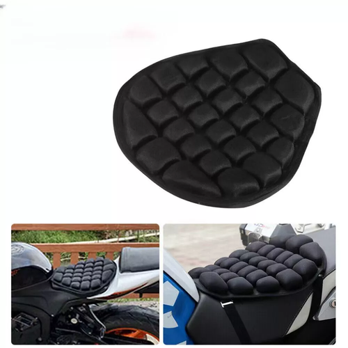 Universal Motorcycle Comfort Gel Seat Cushion Pillow Pad Pressure Relief Cover - Bild 3 von 11