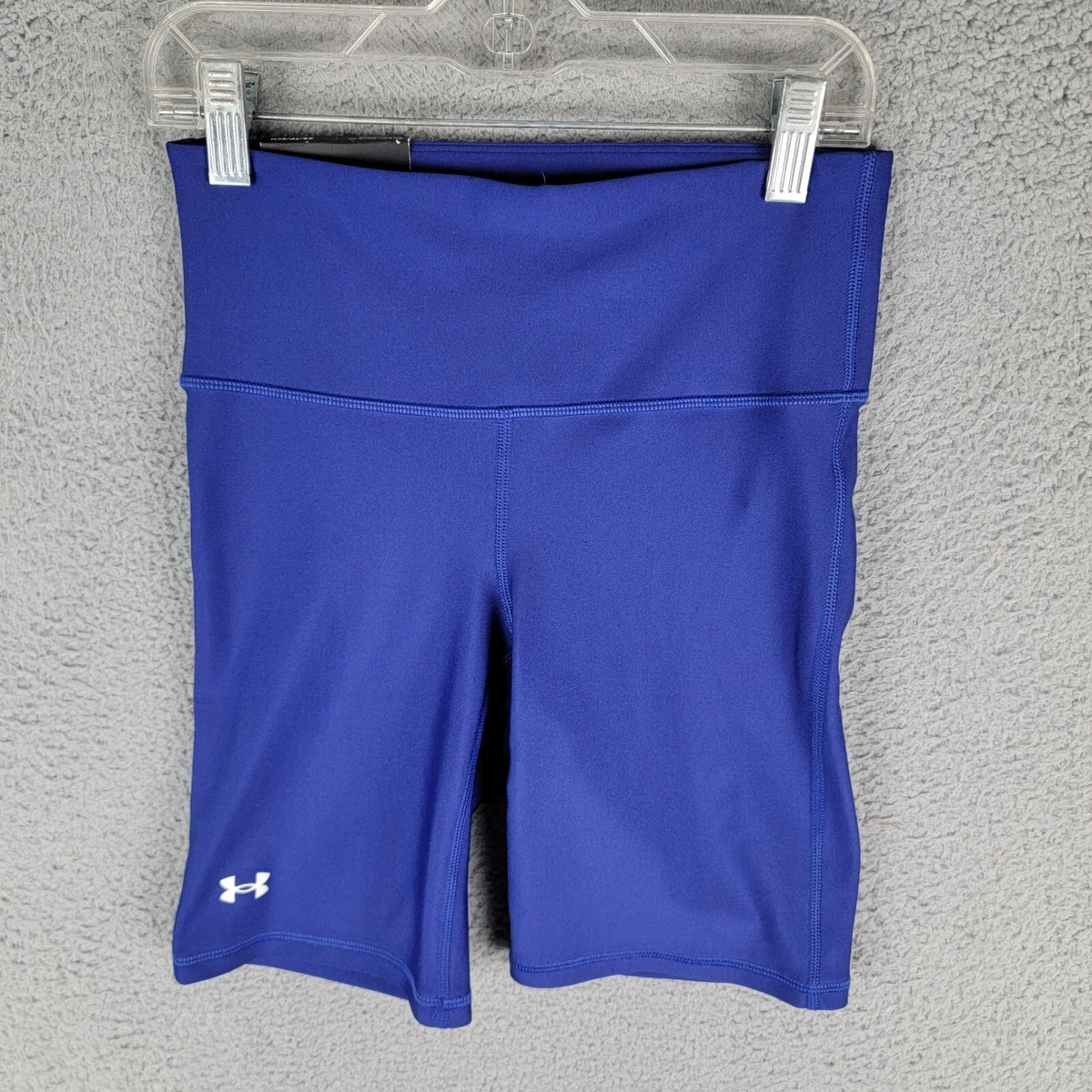 Under Armour Womens Heat Gear 8 Bike Shorts 1360939-001 NWT XS