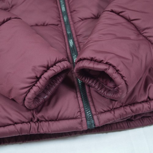 The North Face Women's Burgundy Black Hooded Puffer Coat Jacket - XS - Picture 12 of 20