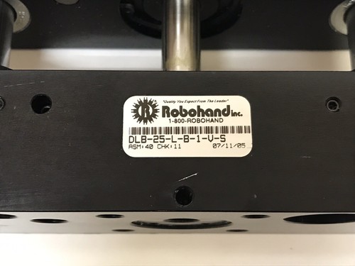 ROBOHAND DLB-25-L-B-1-V-S LINEAR ACTUATOR SLIDE - Picture 3 of 11