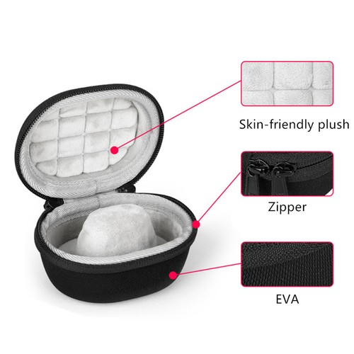 Czarny inteligentny zegarek EVA Etui podróżne Zamek błyskawiczny Przechowywanie Torby na monety do Apple Watch 7/6 S - Zdjęcie 3 z 12