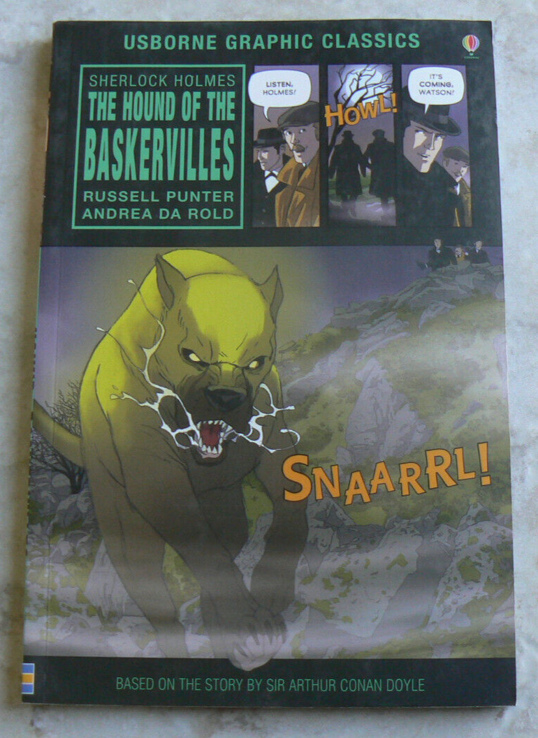 Usborne Graphic Classics - Hound of the Baskervilles - Punter, NICE & CLEAN 2018