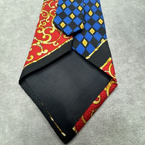Vintage 90’s V2 By Versace 100% Silk Tie Made In Italy - Bild 11 von 15