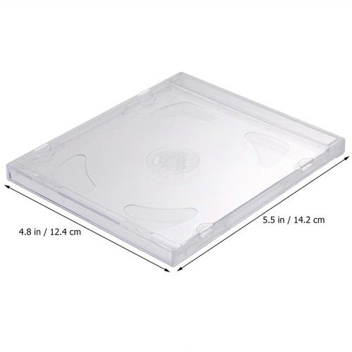 10PCS / Storage Case Plastic Video Storage Case Clear Jewel Cases - Afbeelding 8 van 12