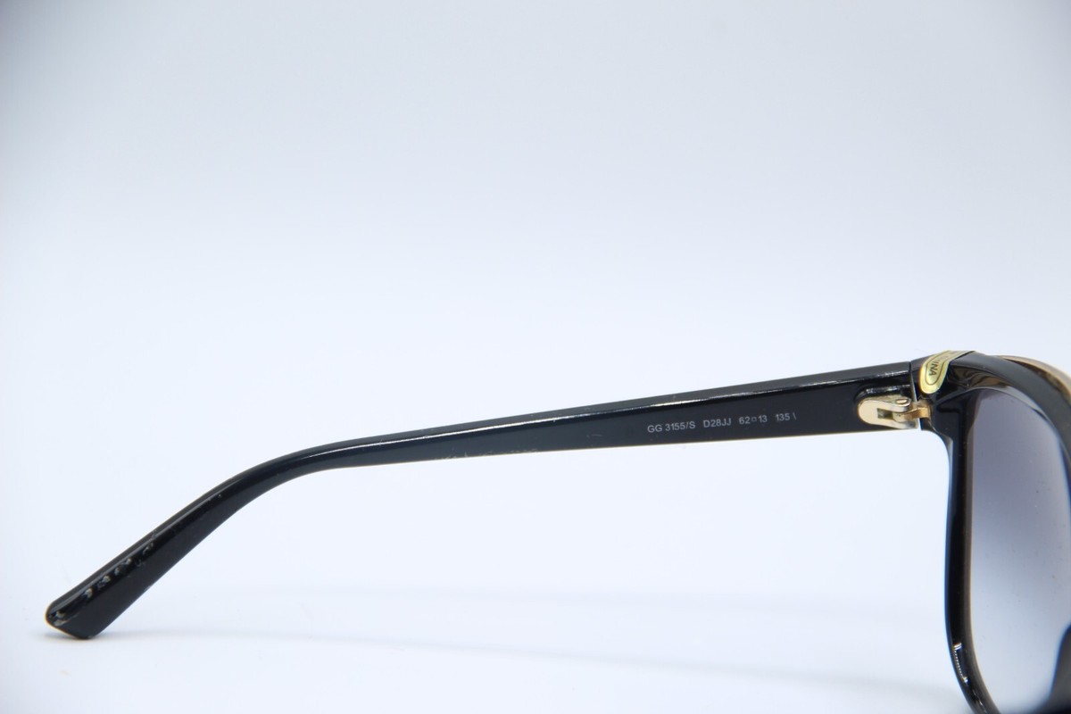 Gucci gg 3155 s sunglasses black gradient lens Gucci GG1545S Rectangle Sunglasses | Fashion Eyewear main image 2