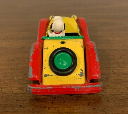 Snoopy Yellow Car - Aviva Toy Co. 1965 Vintage #012721008 - Bild 4 von 9