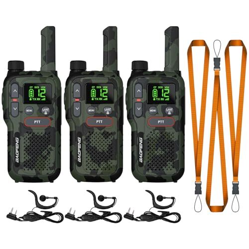 GT-18 Walkie Talkies for Kids Adult, License Free Long Range Rechargeable Camo - Picture 2 of 8