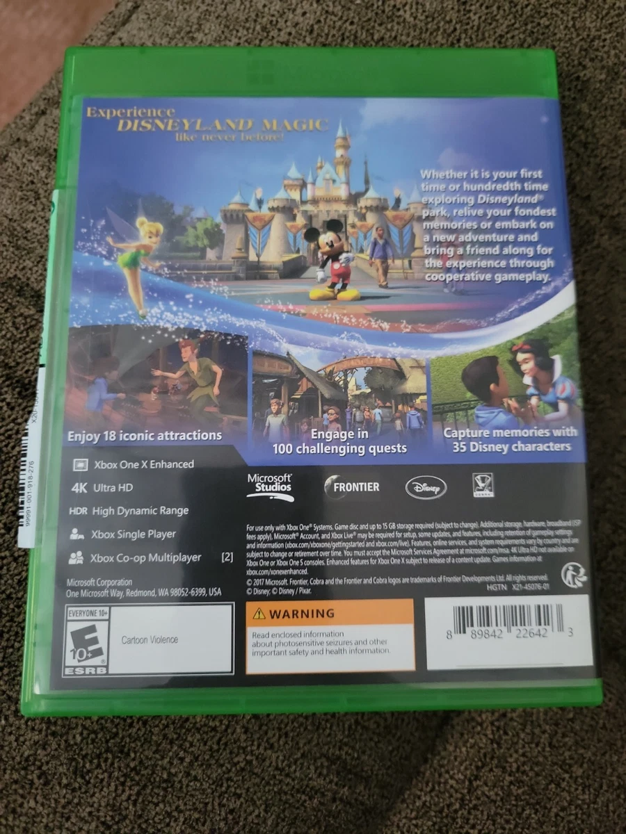 Disneyland adventures xbox sale