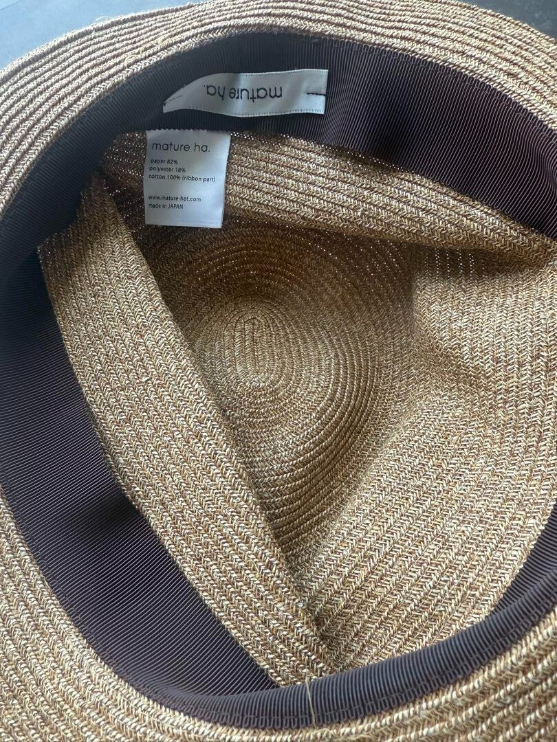帽子 mature ha. BOXED HAT MBOX-405 Mature Ha Boxed Hat - 6.5