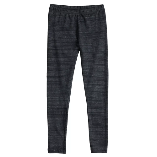 Girls SO Size XXS 4/5 Perfect Leggings in Black Space Dye Retail $16.00
